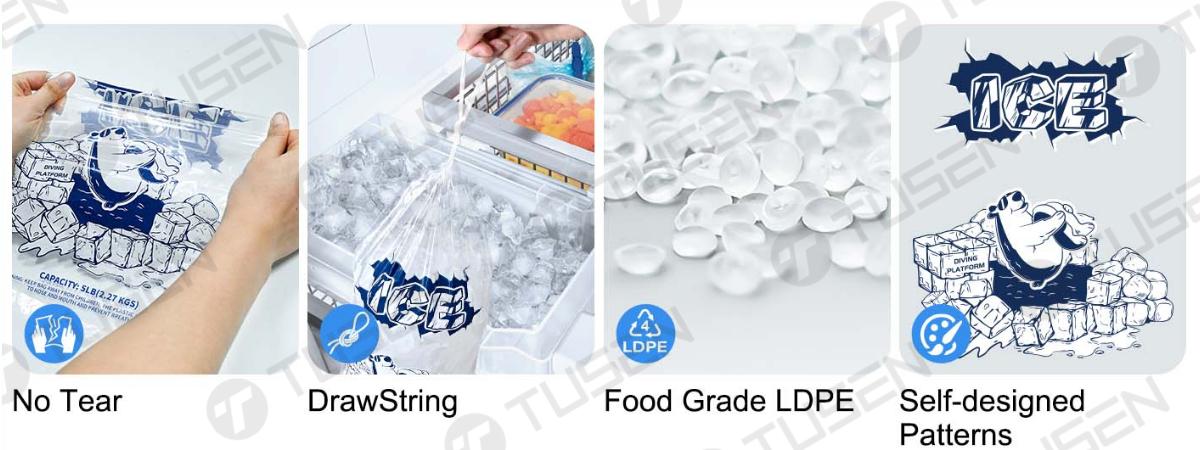 heavy duty ice bags