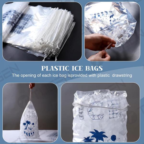 Plastic Ice Cube Packing Bags